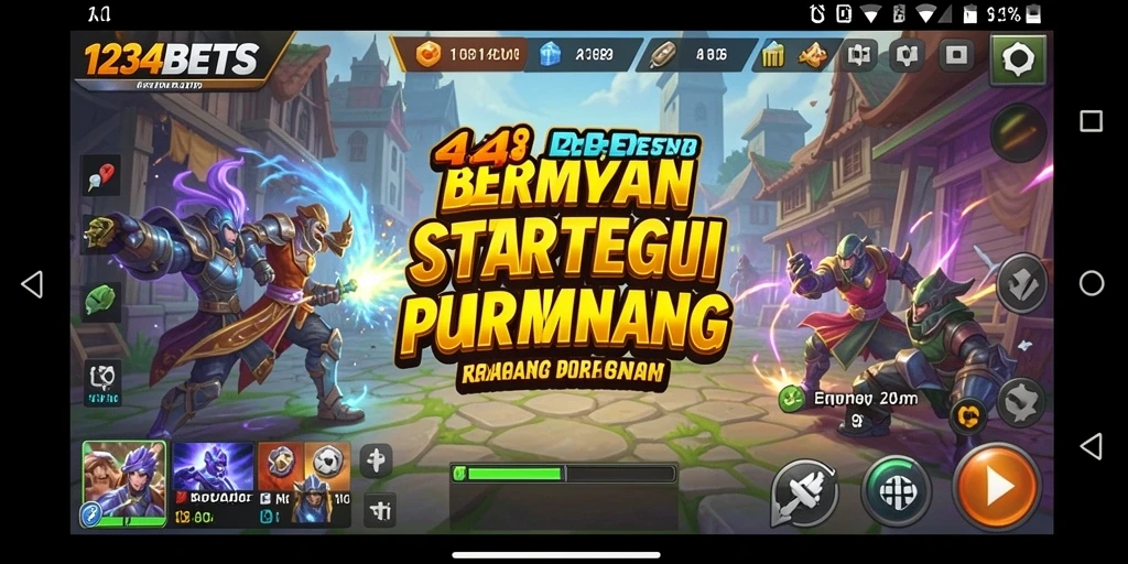 Tampilan gameplay seru dan menantang dari 1234BETS.