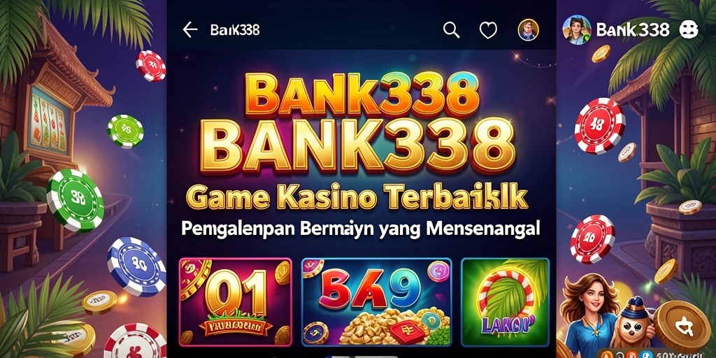 Tampilan screenshot gameplay Kasino yang menakjubkan di BANK338.