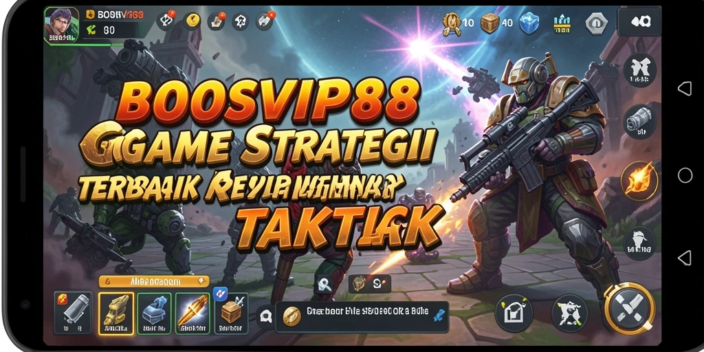 Tampilan gameplay menarik dan strategi mendalam di BOSVIP88.