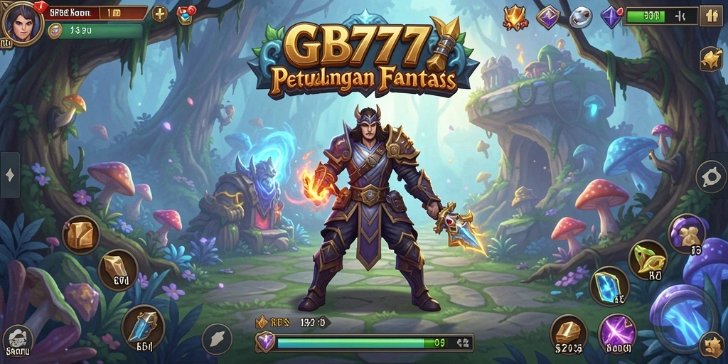 Tampilan gameplay RPG yang memukau di GB777.