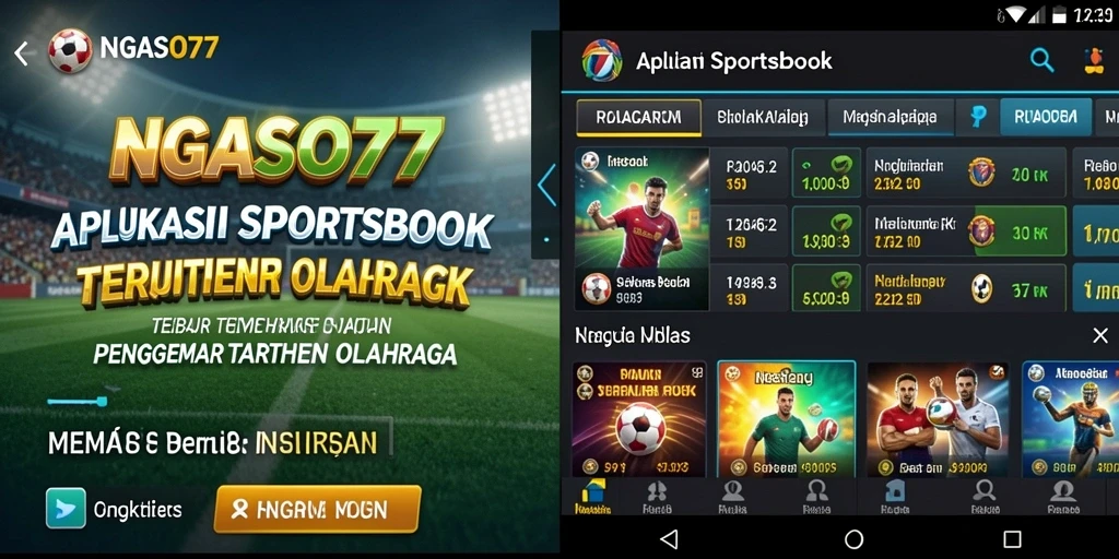 Tampilan menarik dari gameplay Sportsbook di NGASO77.
