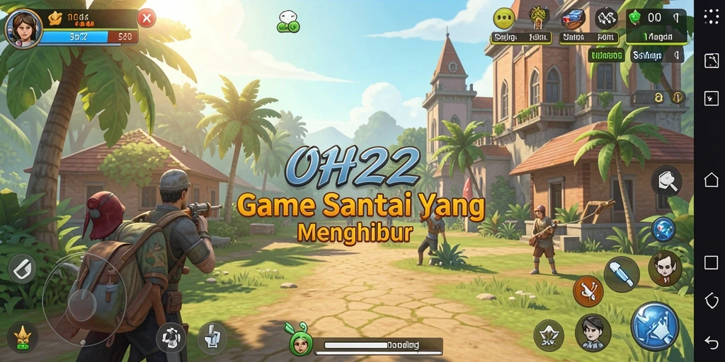 Tampilan gameplay seru dari game Casual OH222.