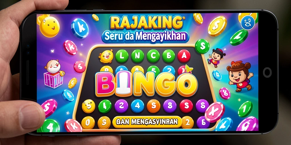 Tampilan screenshot gameplay seru Bingo RAJAKING.