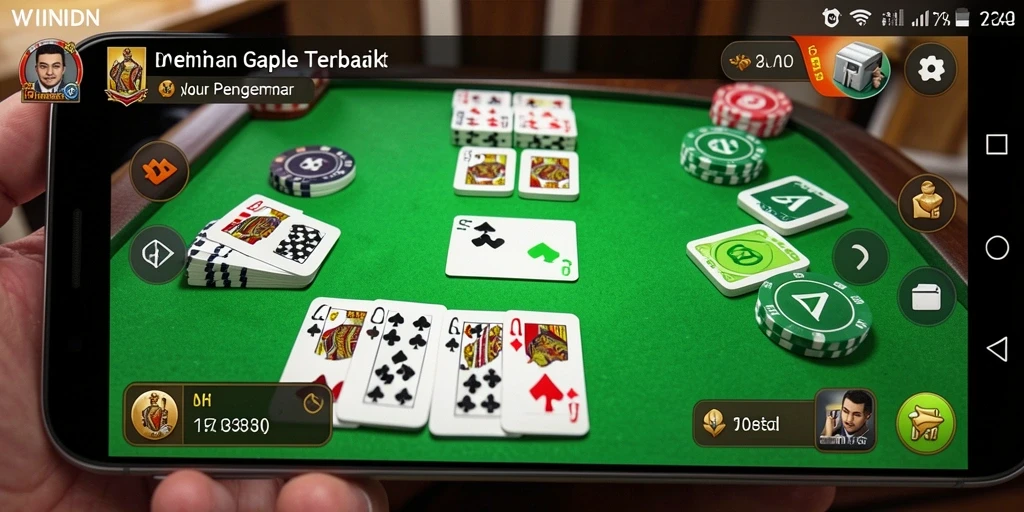 Screenshot menunjukkan gameplay seru GAPLE di WINIDN.
