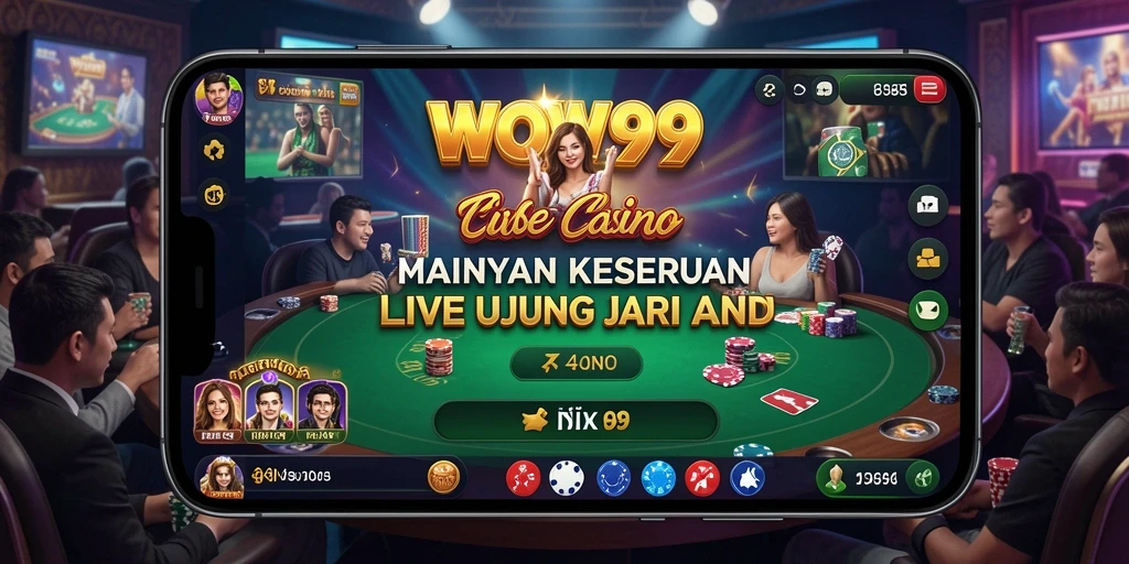 Tampilan gameplay Live Casino yang menarik dan interaktif.