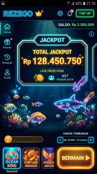 Fitur terbaru dari aplikasi rezego yang memudahkan pengunduhan.