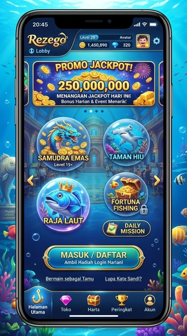 Kemudahan akses katalog aplikasi di rezego.